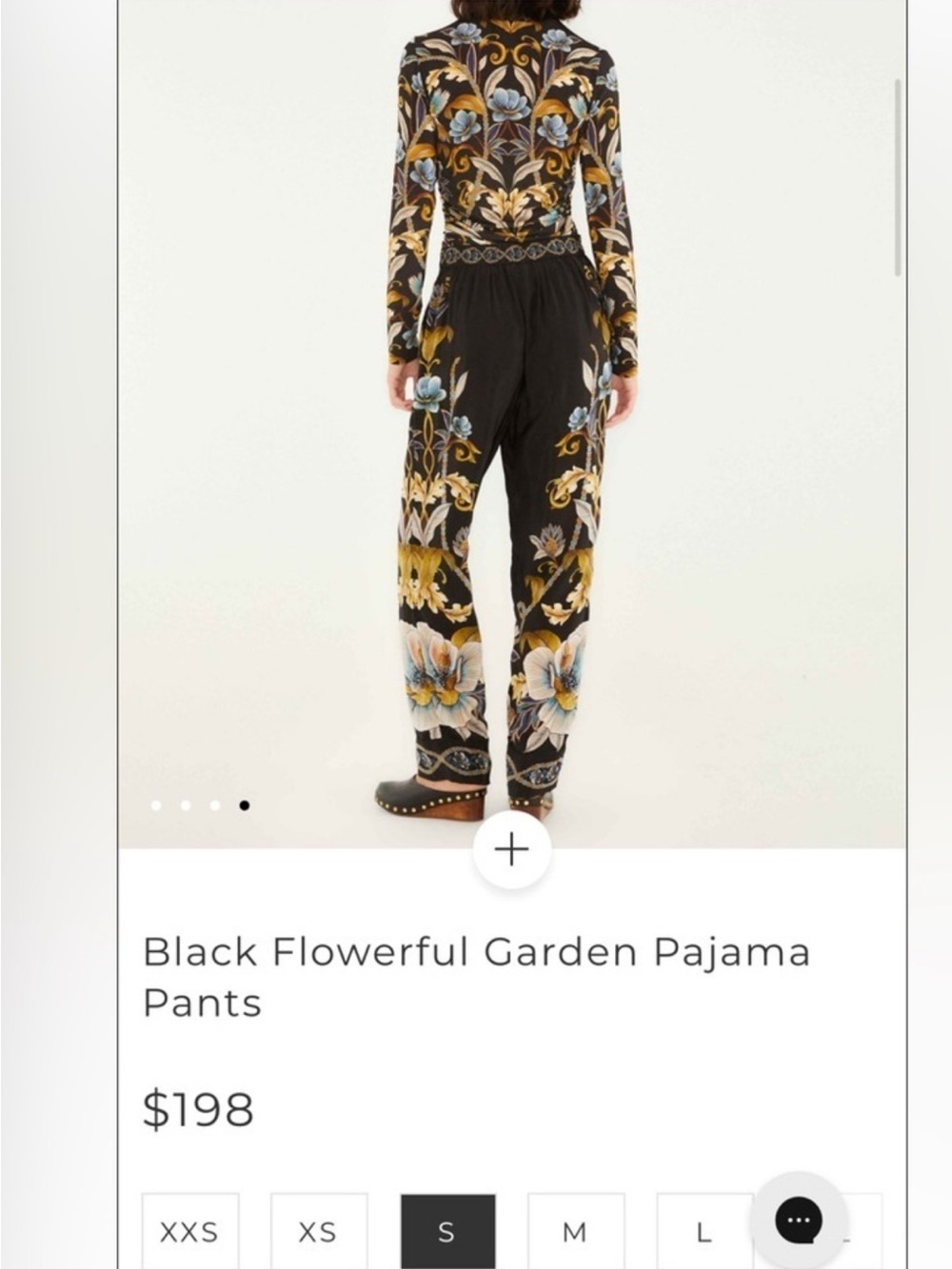 Black Flowerful Garden Pajama
Pants by Farm Rio! DT - Picture 6 of 11